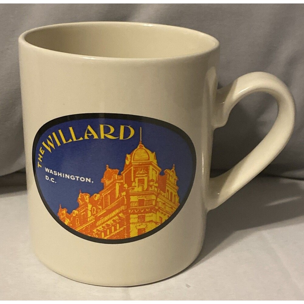 The Willard Hotel Mug Washington DC Grand American Hotel Collection Aramis